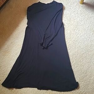 Black Mock Neck Dress